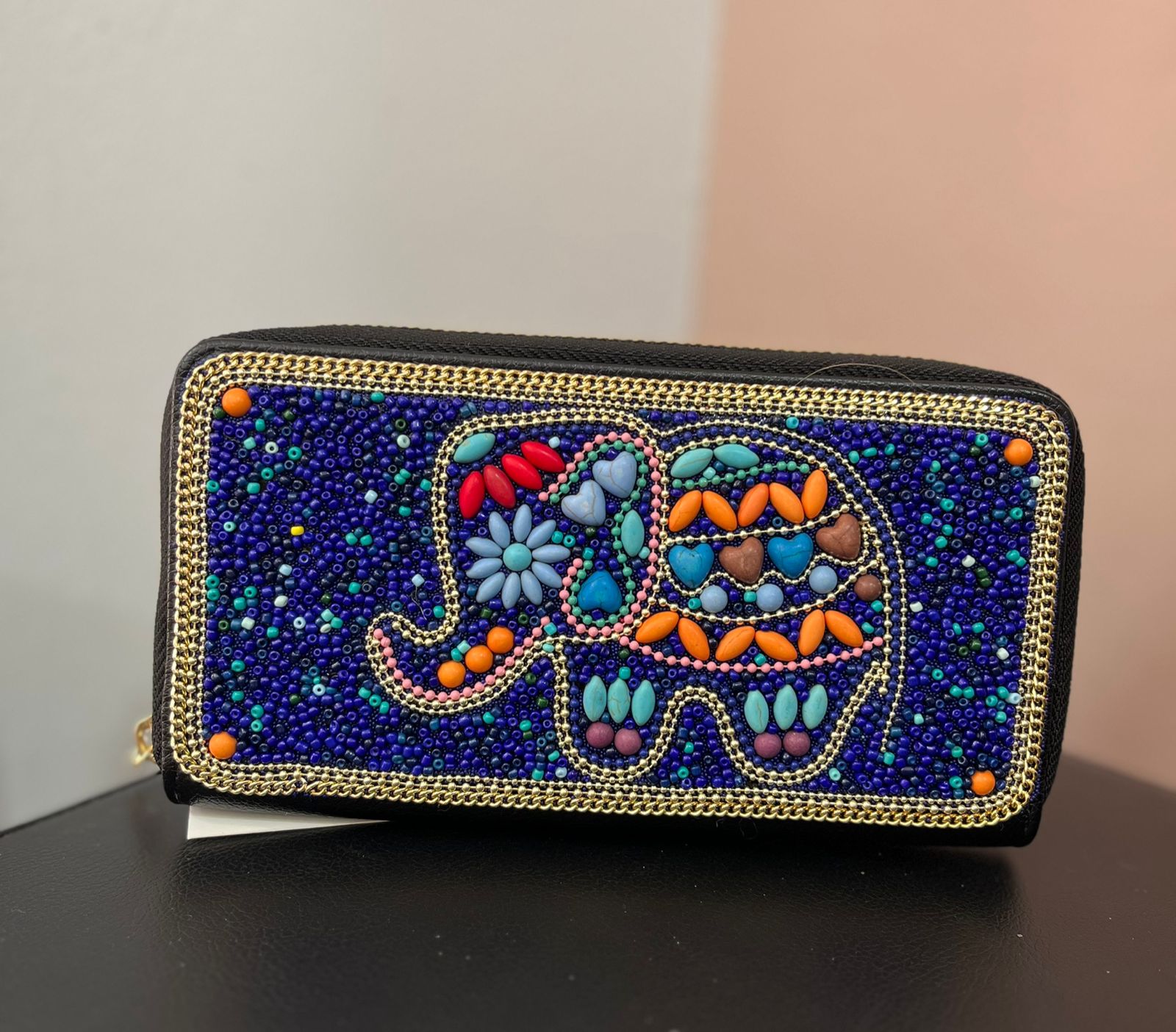 BILLETERA MOSTACILLA ELEFANTE AZUL AJ05-125
