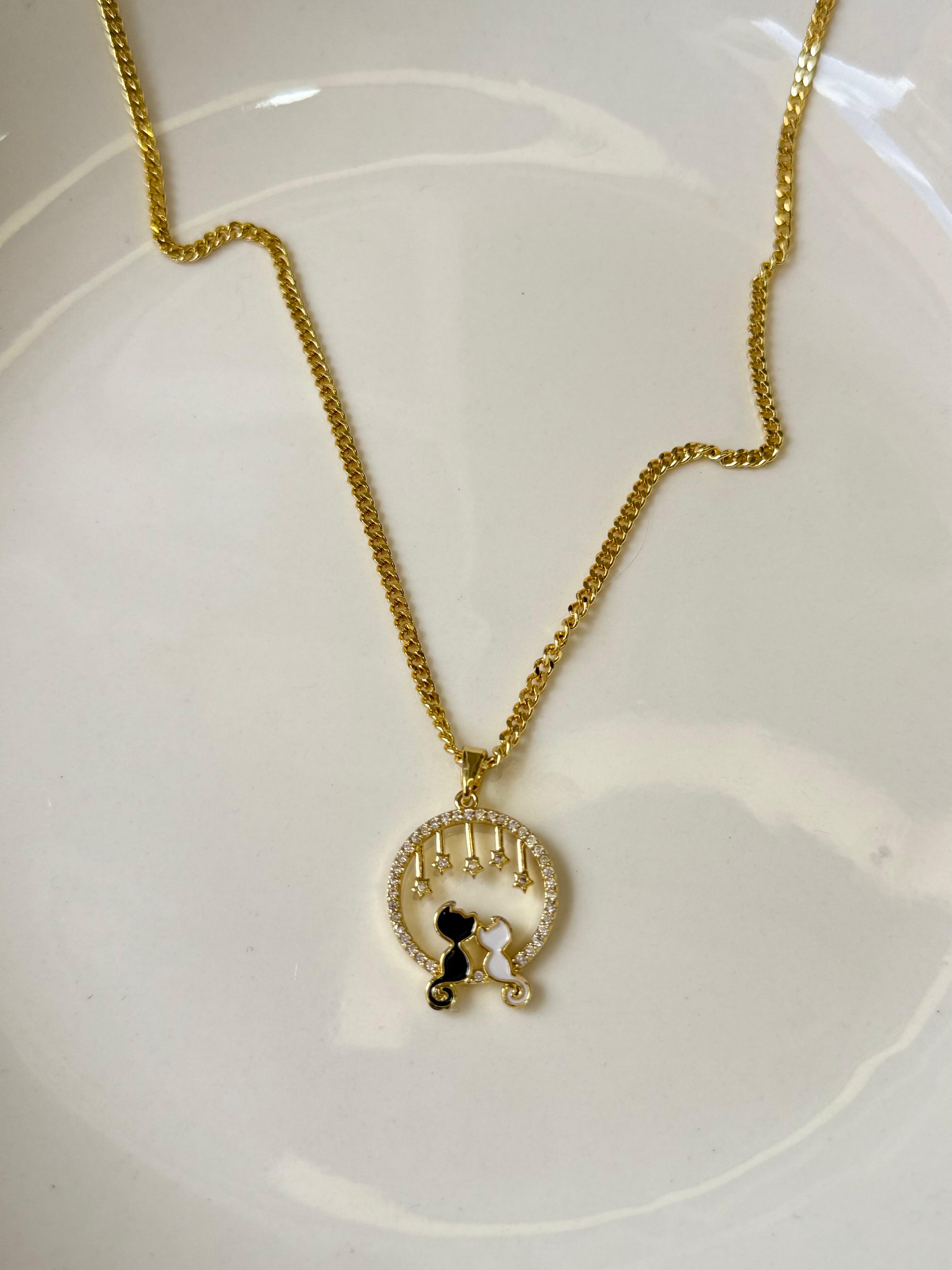 COLLAR  PAREJA GATOS 7326001