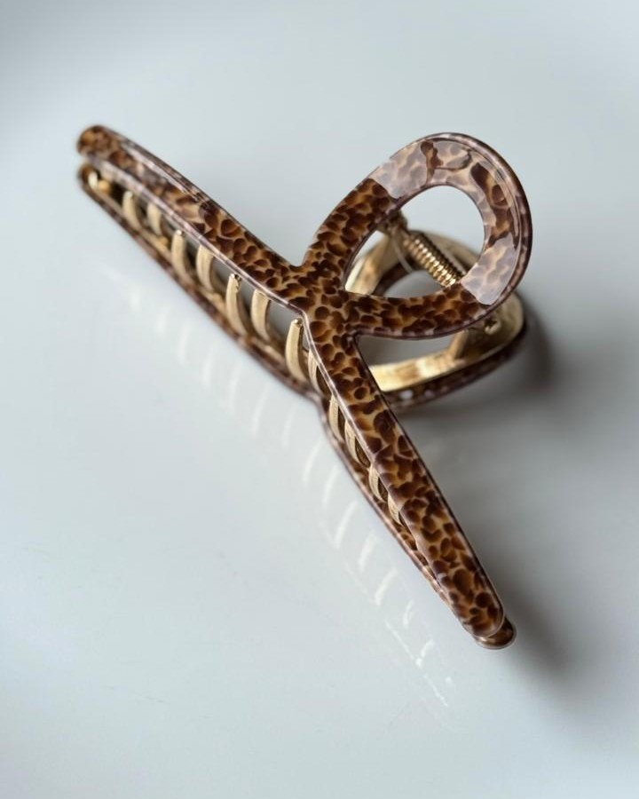 PINZA ANIMAL PRINT CAFÉ DA21326