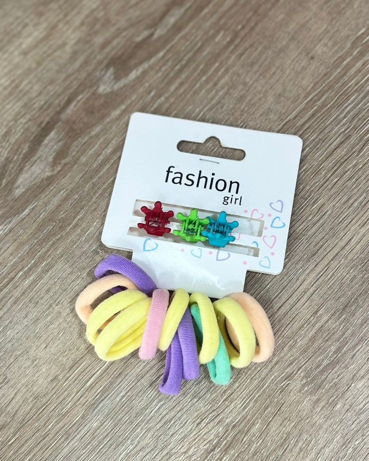 Set pinzas moños