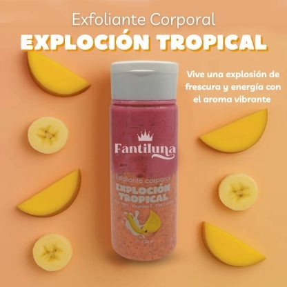 EXFOLIANTE CORPORAL EXPLOSIÓN TROPICAL FANTILUNA 220 ML