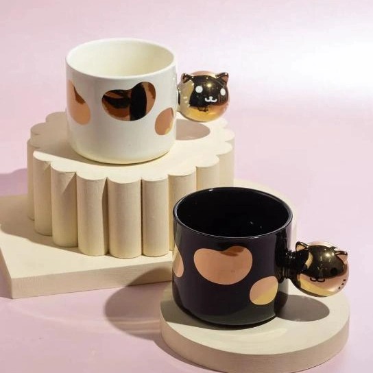 MUG GATO NEGRO