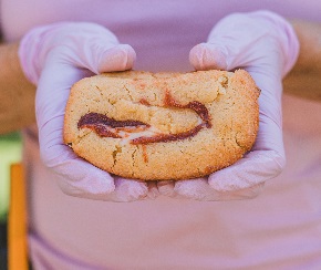 Tentación de bocadillo y queso