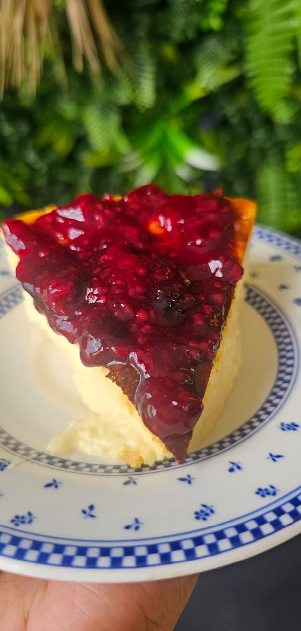 Porcion Cheesecake Vasco Saludable