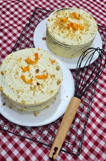 Torta de zanahoria de 8 a 10 porciones