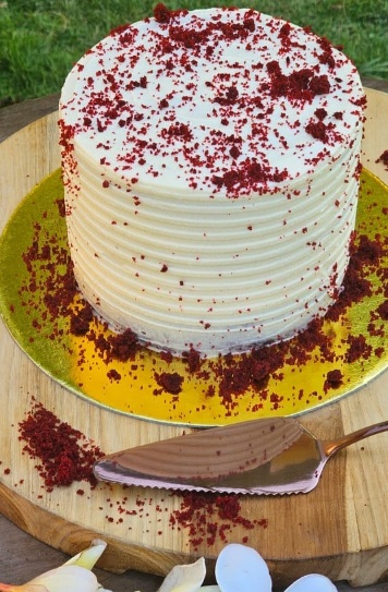 Torta red velvet de 15 a 18 porciones