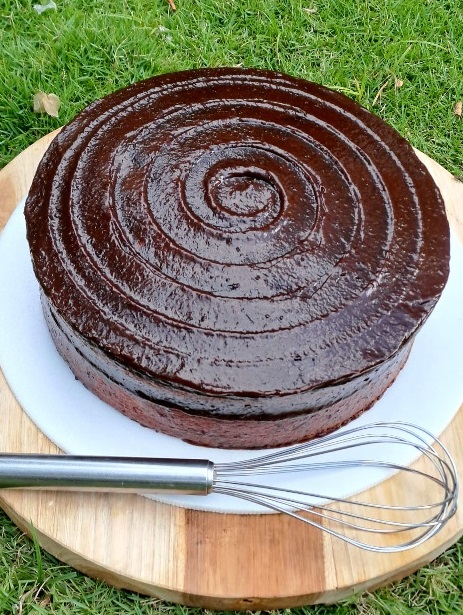 Torta de ciruela envinada de 12 a 15 porciones