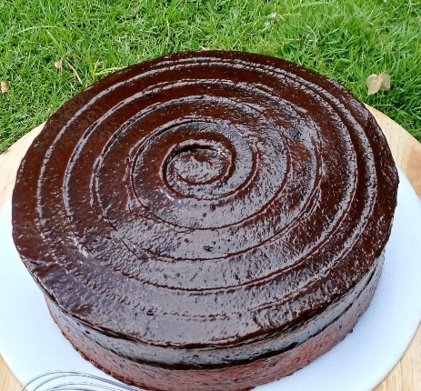 Torta negra de 12 a 15 porciones
