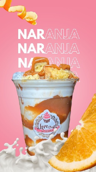 Malteada de Naranja