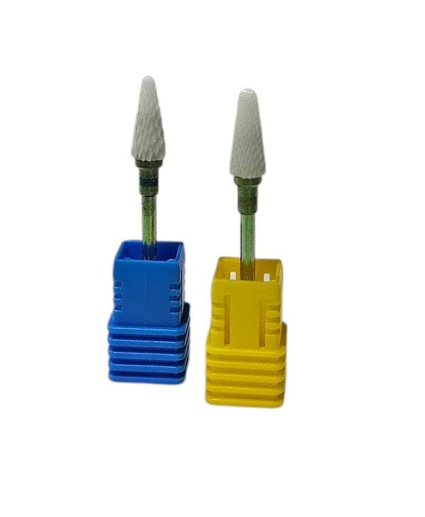 PUNTA CONICA DE CERAMICA x 2