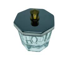 14969VASITO DE VIDRIO CON TAPA