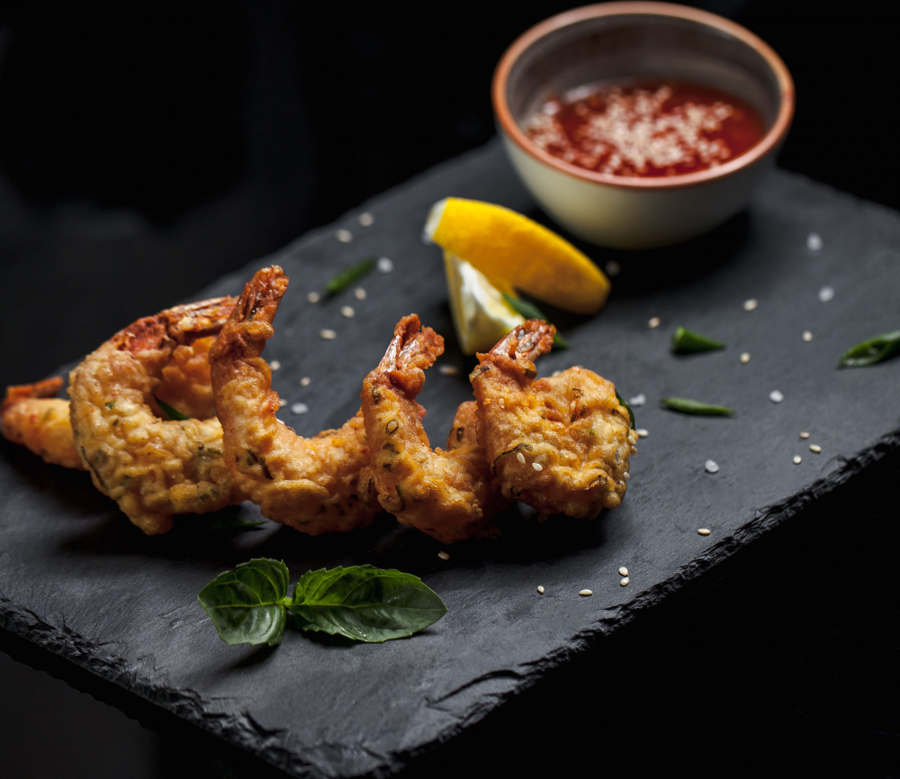 Langostinos Apanados