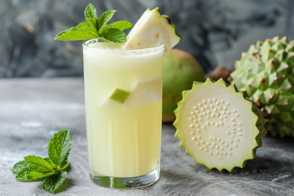 Jugo de Guanabana con Base de Agua