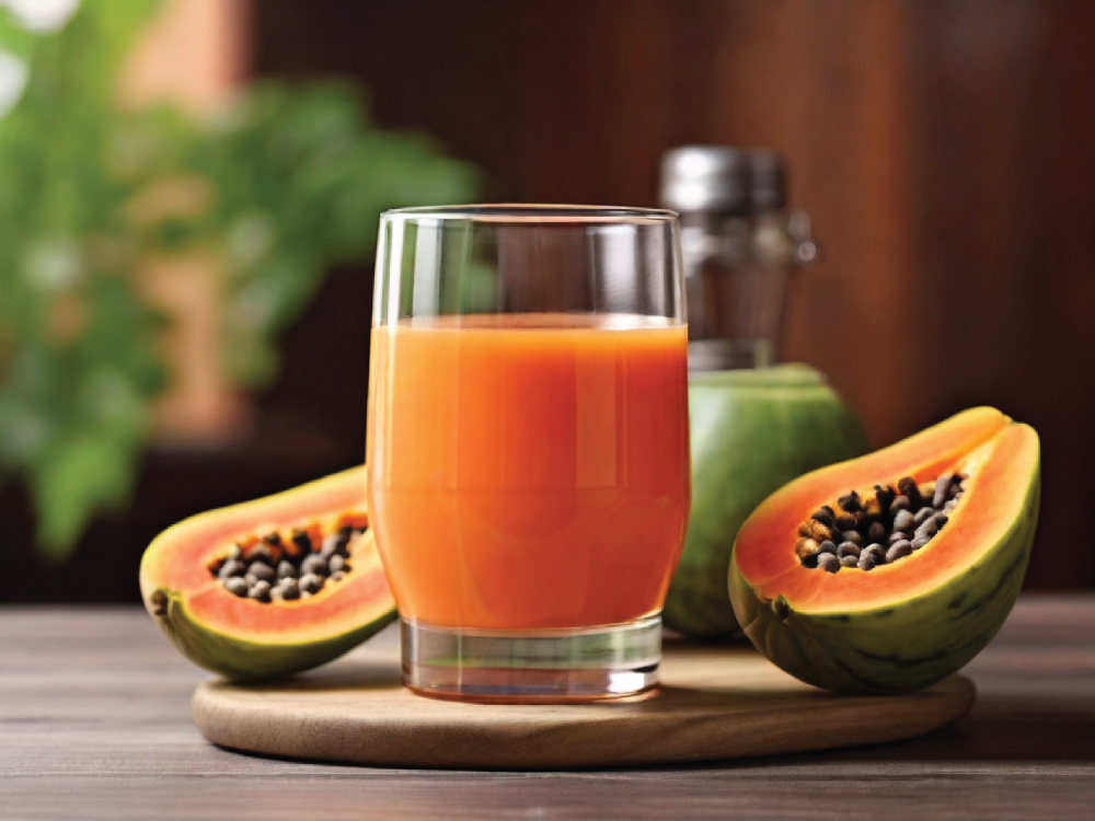 Jugo de Papaya con Base de Agua