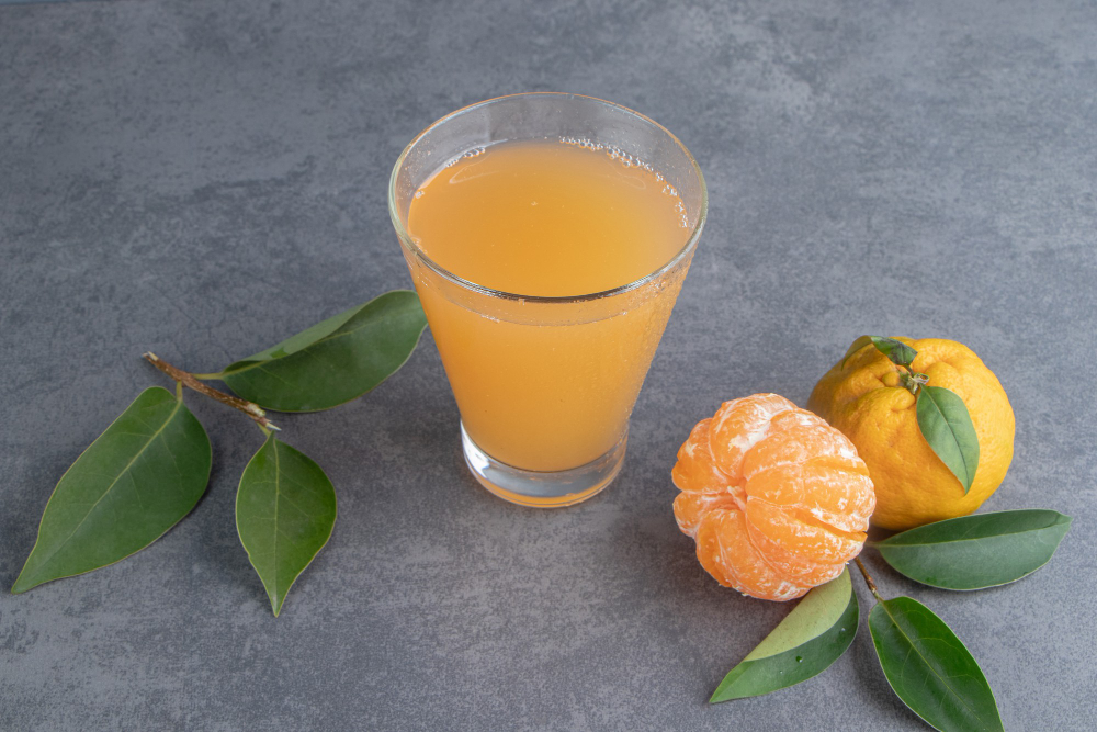 Jugo de Mandarina con Base de Agua