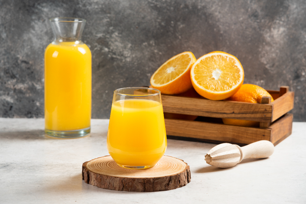 Jugo de Naranja con Base de Agua