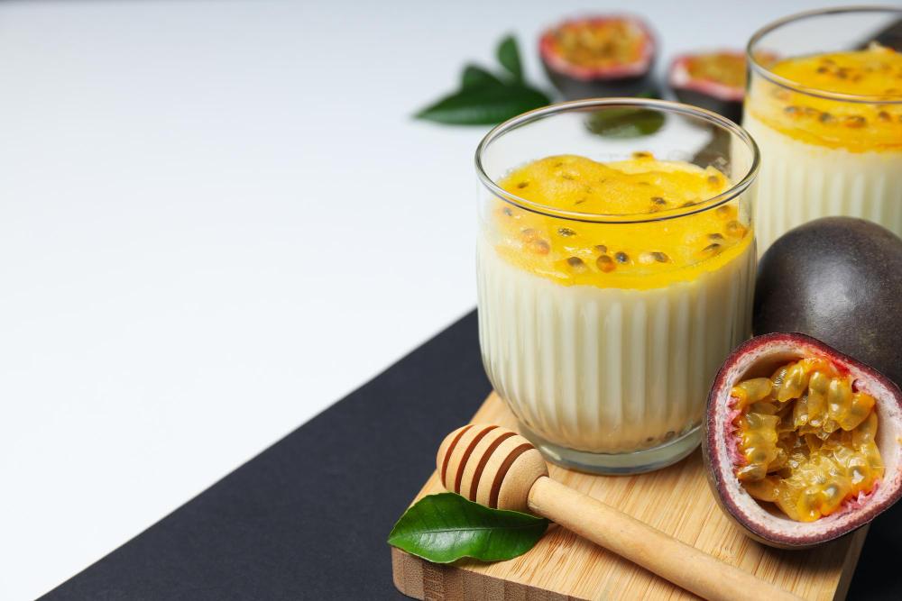 Jugo de Maracuyá con Base en Leche