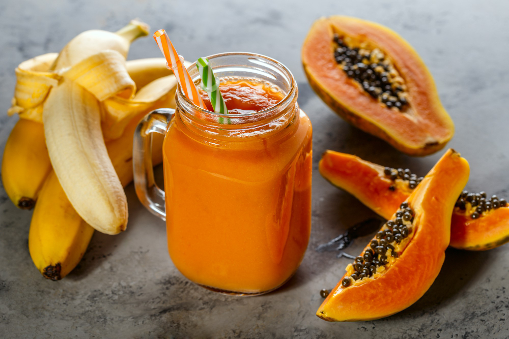 Fusión Banano, Papaya y Naranja