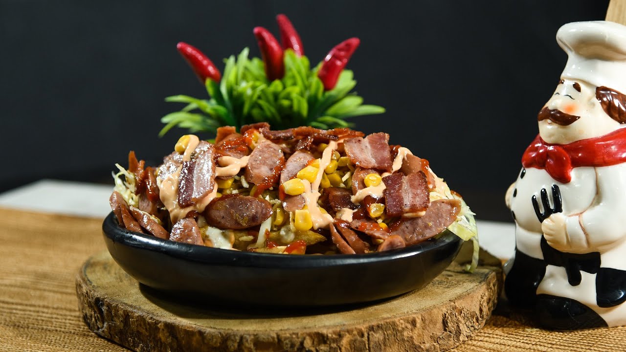 Salchipapa Ranchera - Queso