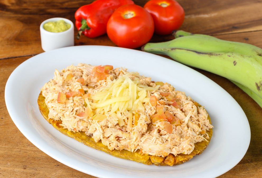 Patacón de Pollo