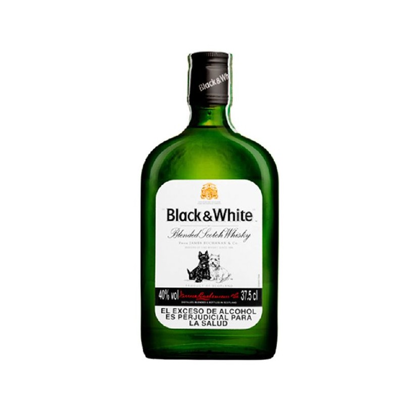 Whisky Black & White 375ml