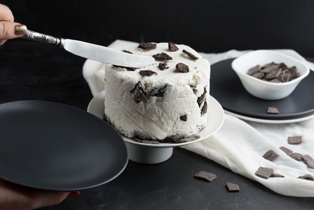 Adición de chantillí y chocolate