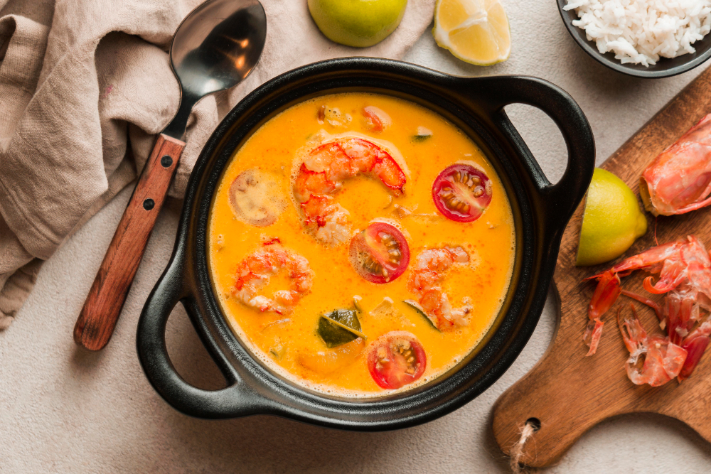 Cazuela de Camarones