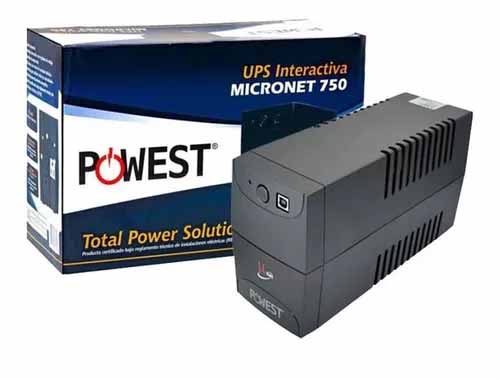 UPS INTERACTIVA POWEST 750VA