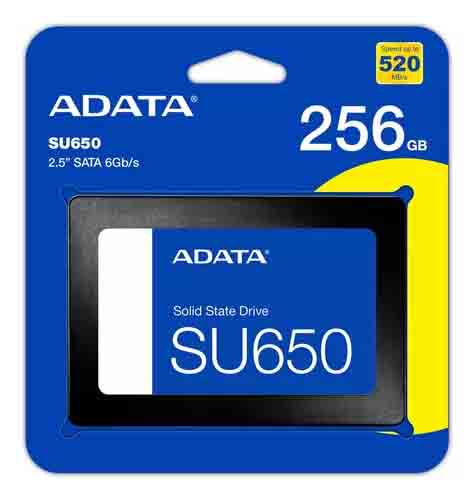Disco SSD ADATA SU650 256GB