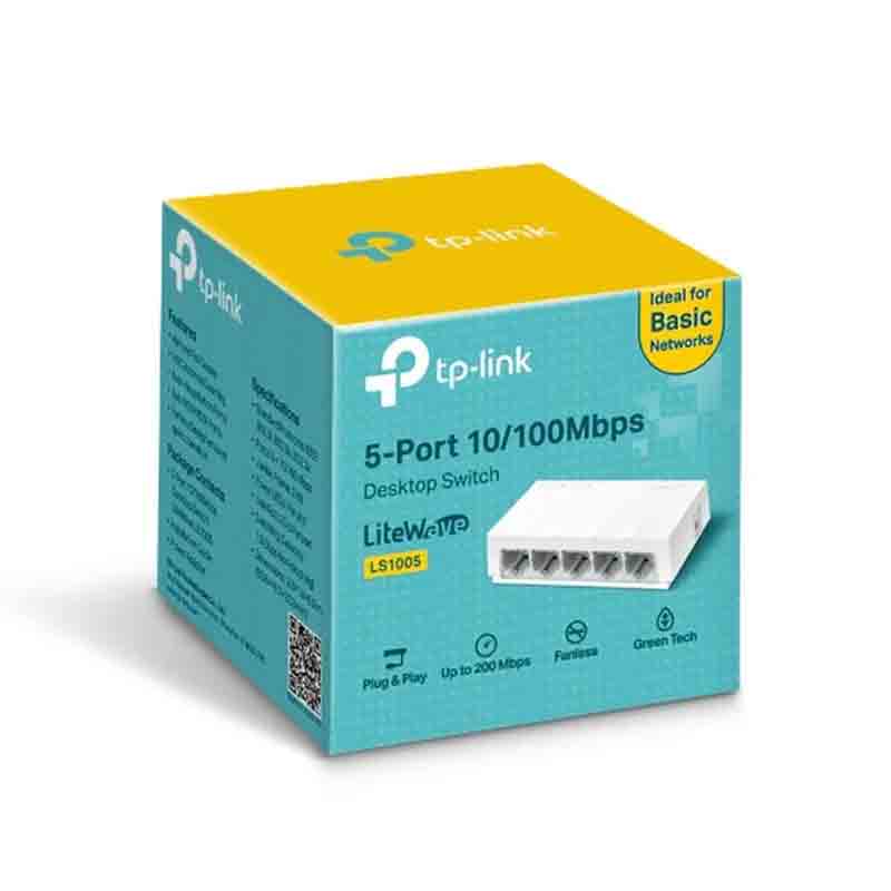 Switch TPLINK 5 Puertos 10/100 LS1005