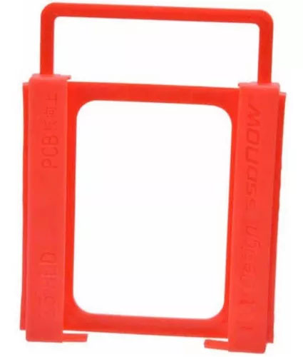 Caddy plástico 2.5" Rojo