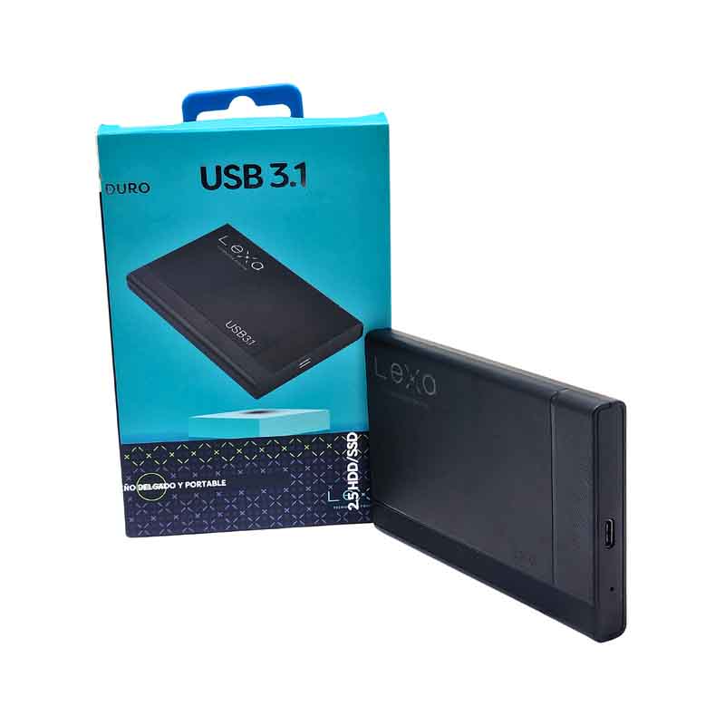 Porta Disco Duro S254U3 USB 3.0 Lexa 2.5"