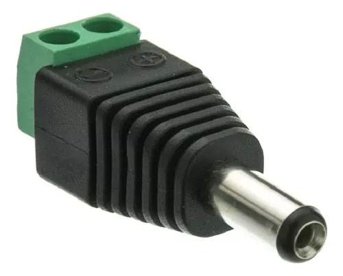 Par de Conector Dc Jack Bornera Hembra + Macho