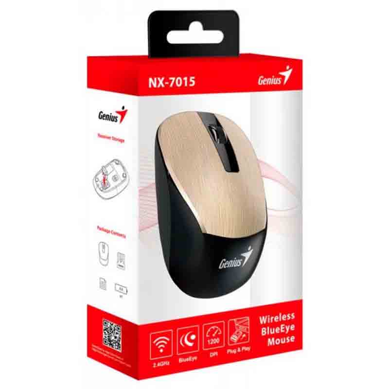 Mouse óptico inalámbrico Genius NX-7015