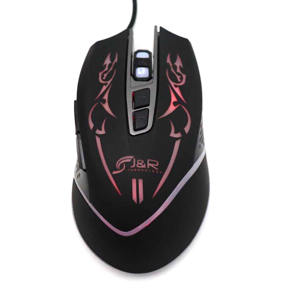 Mouse Gamer JX-7 Versión II alámbrico. J&R MGJR-042