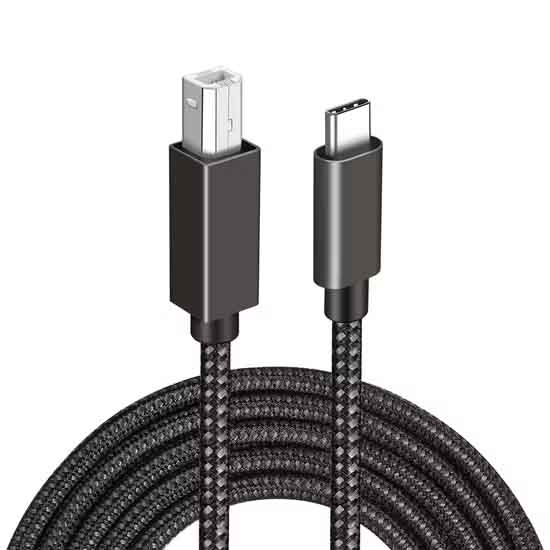 Cable de impresora tipo C  1.5m