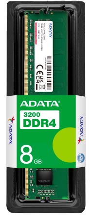 Memoria RAM ADATA para pc escritorio 8gb bus 3200