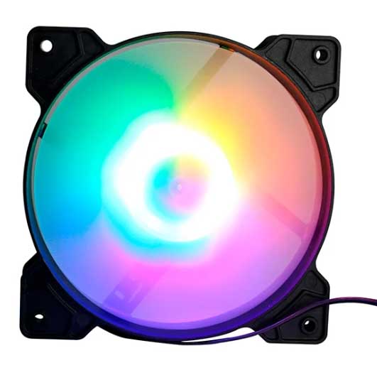 VENTILADOR COOLER 12CM RGB