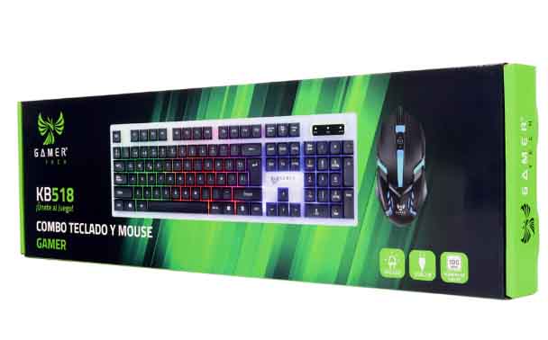 COMBO TECLADO MOUSE RGB