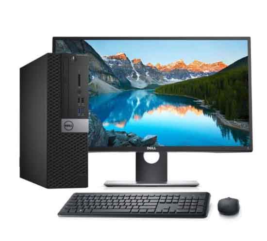 PC DELL  INTL CORE I5 6TA - 8GB RAM - SSD 256GB - PANTALLA 24" AOC FHD WINDOWS 11