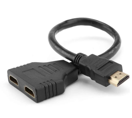 CABLE SPLITTER HDMI 2 SALIDAS