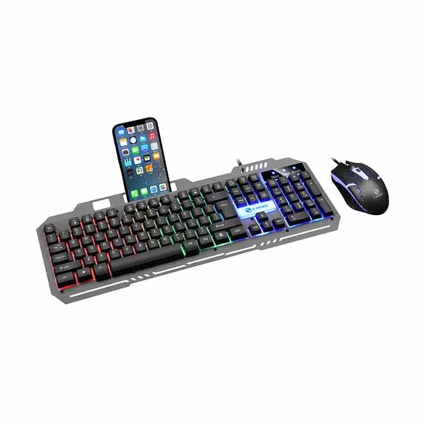 Combo T25 Teclado Y Mouse Gamer Metal 