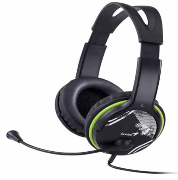 DIADEMA GENIUS HS-400A GREEN JACK CABLE