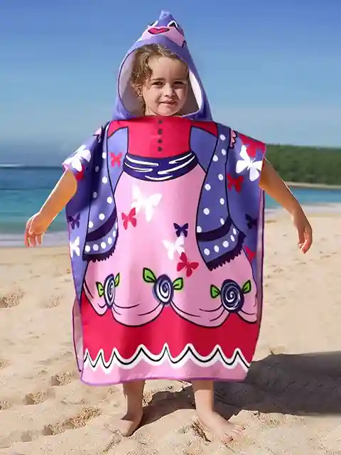 TOALLA BAÑO CON CAPUCHA