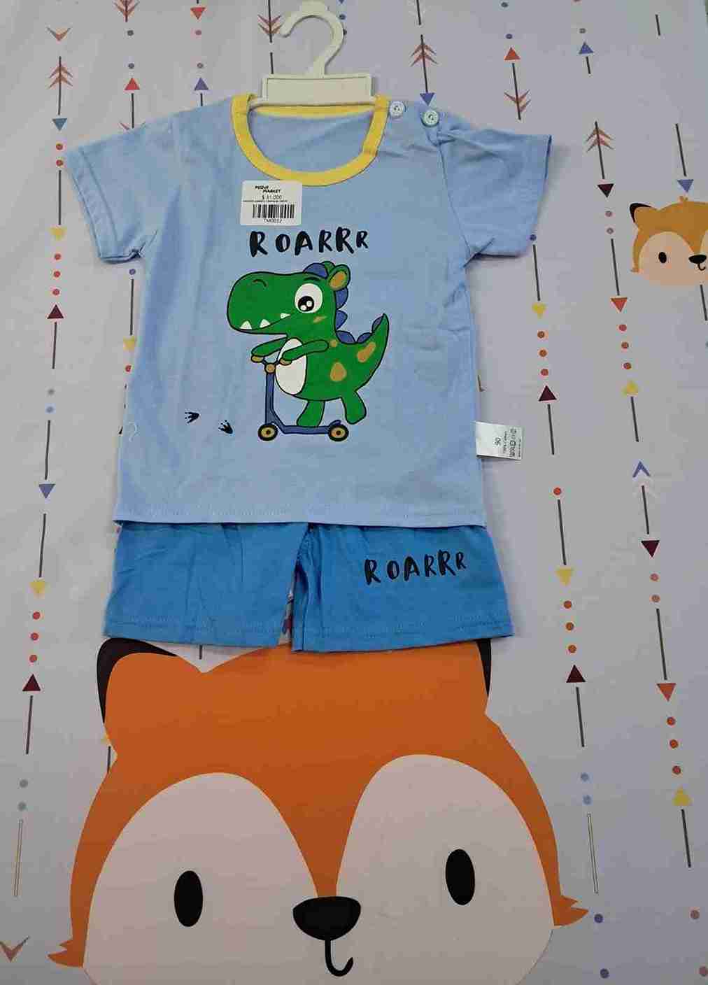 CONJUNTO CAMISETA Y PANTALON CORTOS