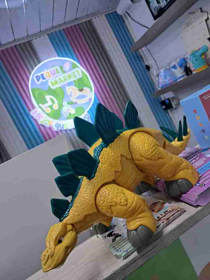 DINO AMARILLO Y VERDE 