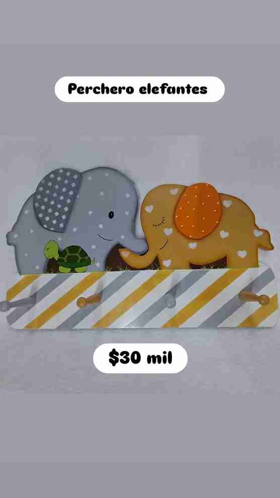 PERCHERO DE ELEFANTE