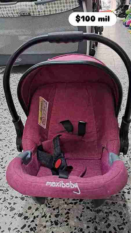 PORTA BEBE MAXYBABY ROSADO 