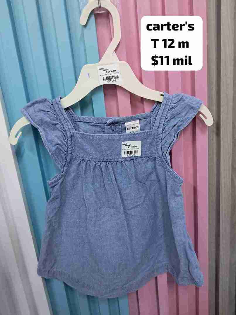 BLUSA AZUL 12M CARTERS