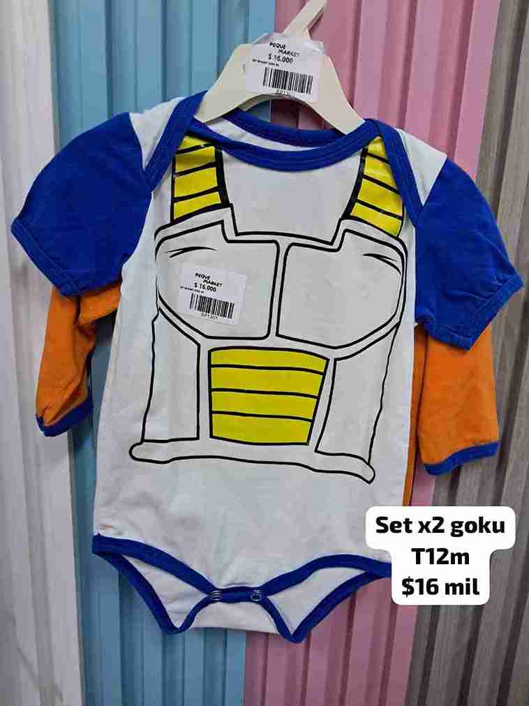 SET DE BODY GOKU X2